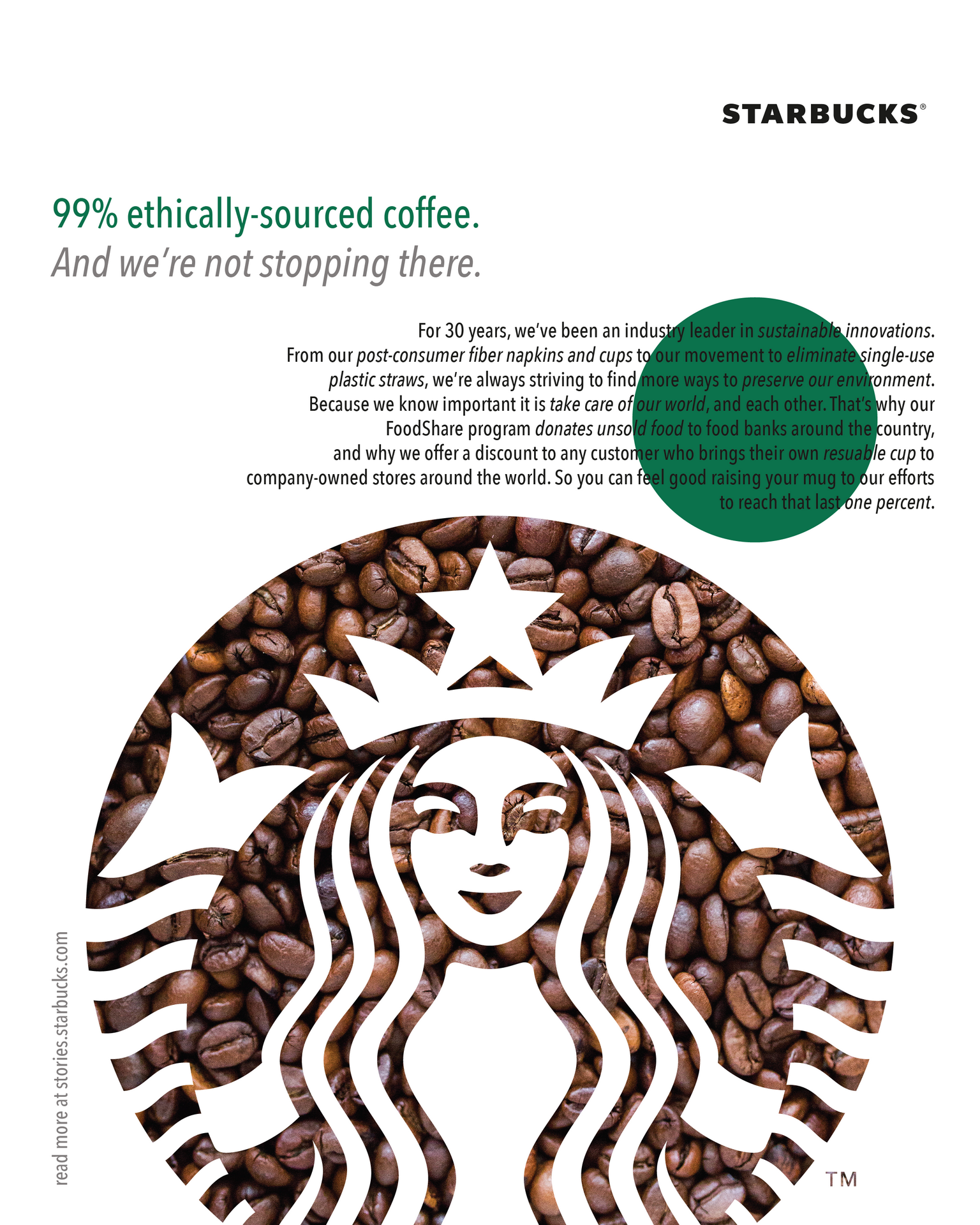 Starbucks Print Ad - Magazine