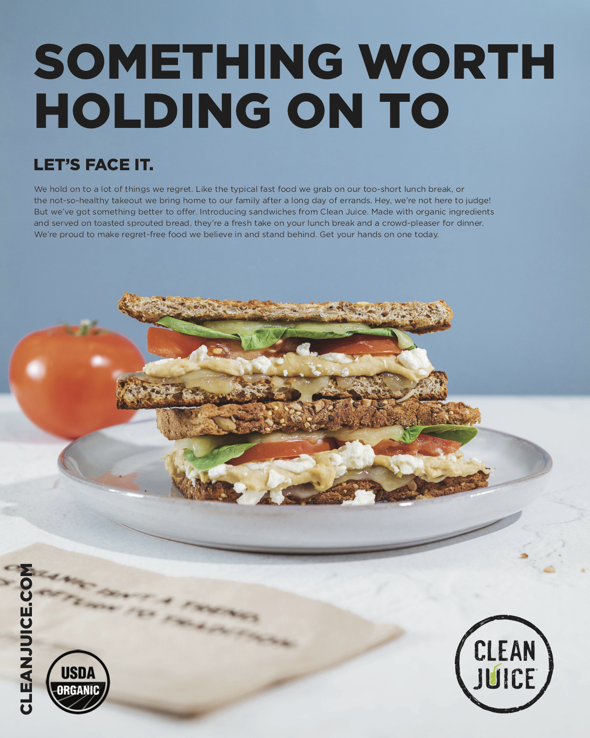 Clean Juice Print Ad - Magazine